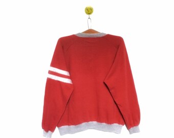 MLB■Lettering Sweatshirt★送料込 MLB - Áo sweatshirt unisex cổ bẻ tay dài Varsity Lettering
