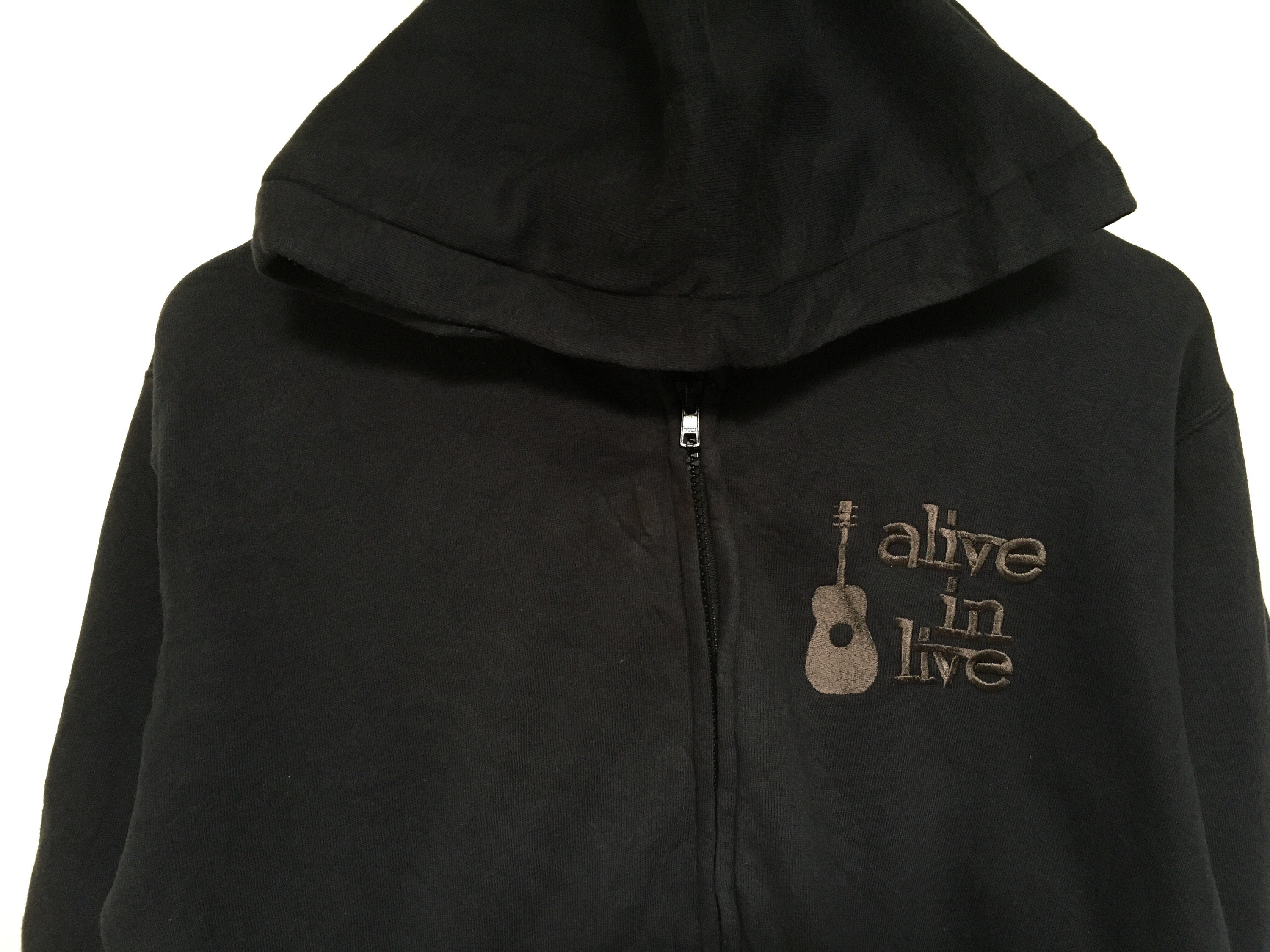 CHAGE and ASKA Concert 2007 パーカー レア！Alive In Live Change And Aska Concert 2007 ギター ビッグロゴ