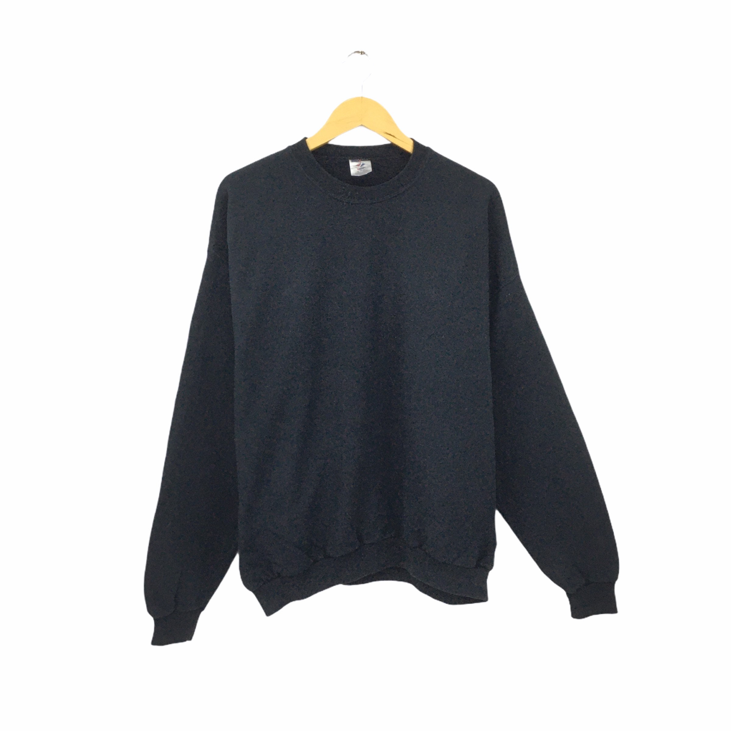 Rare! Jerzees Tag Plain Colour Black 90s Vintage Crewneck Rare! Jerzees Tag Plain Colour Black 90s Vintage Crewneck