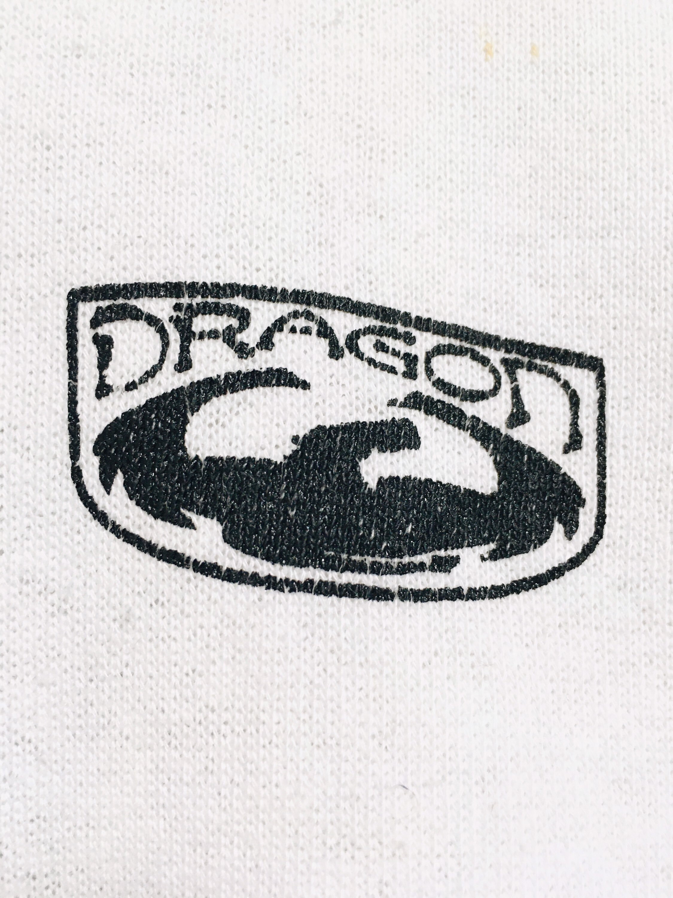 Rare! 90s Dragon Optical Tag Fruit of the Loom Big Logo