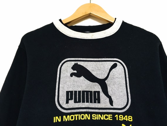 Rare! Puma Se In motion Big Logo Embroidery Crewn… - image 3