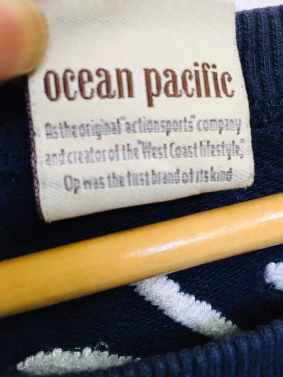 デザイン◎ 90's ocean pacific open collar Vintage 90'S-00'S Ocean Pacific short-sleeved open-collar