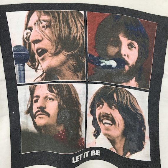 VTG the beatles let it be artwork collection 1985 large ##463 RARE!