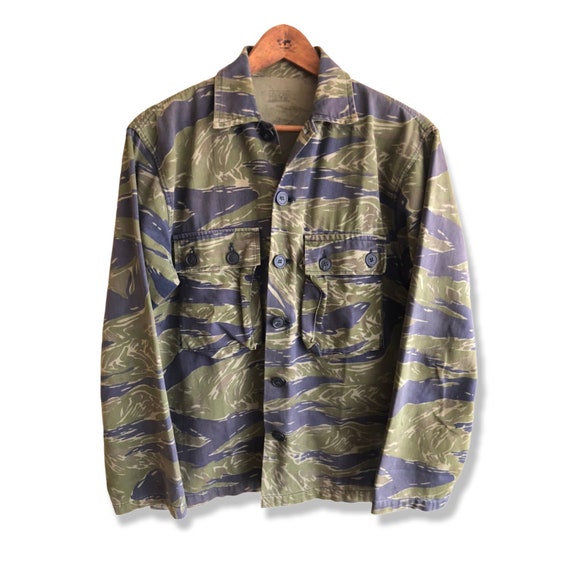 Extremely Rare !! True Vintage Tiger Stripe 60s Vietnam War Extremely Rare !! True Vintage Tiger Stripe 60s Vietnam War