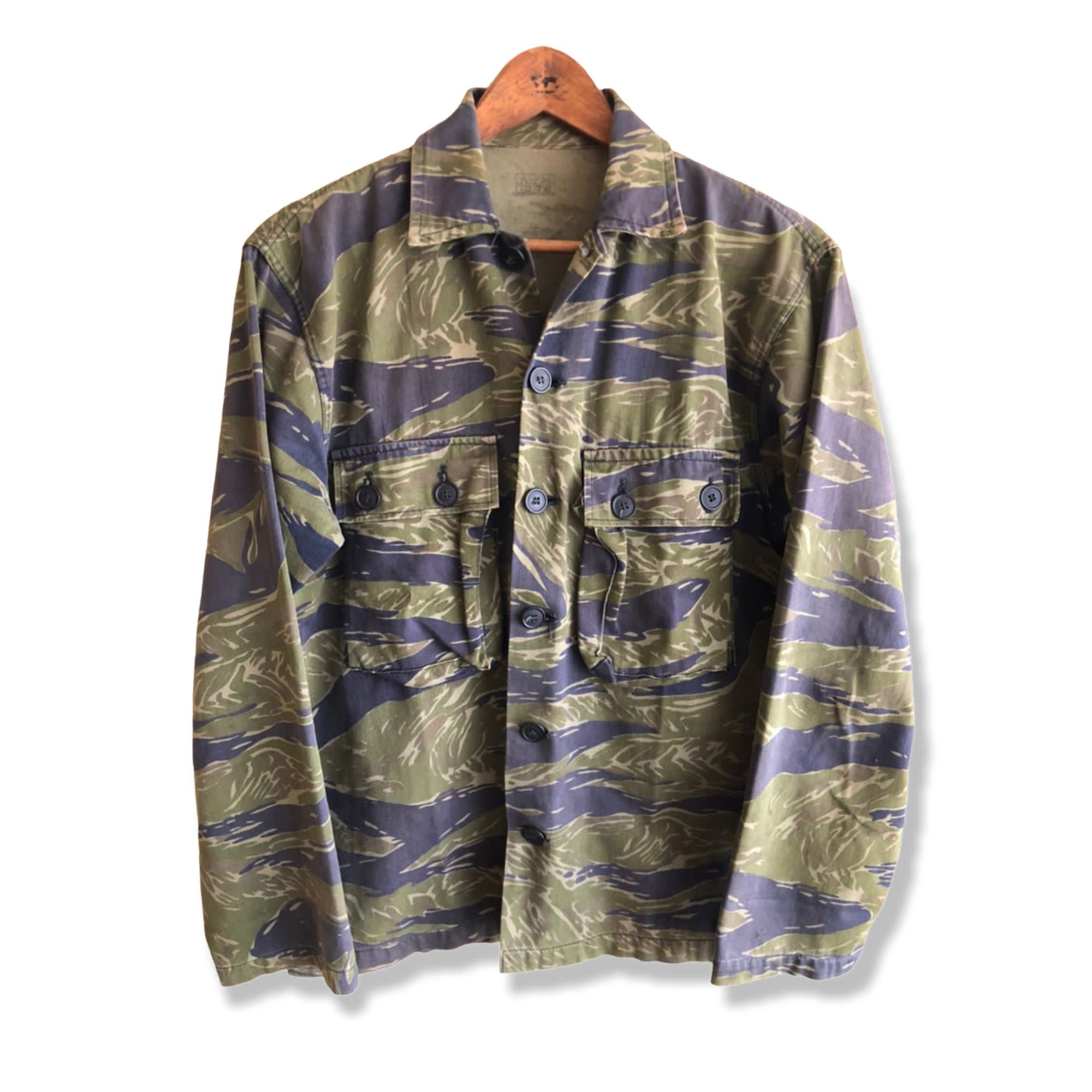 Extremely Rare !! True Vintage Tiger Stripe 60s Vietnam War Extremely Rare !! True Vintage Tiger Stripe 60s Vietnam War