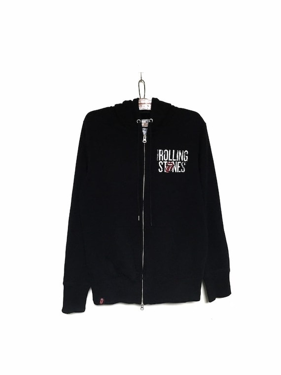 Rare! Vintage the Rolling Stones Band Bravado Big Logo Crewneck