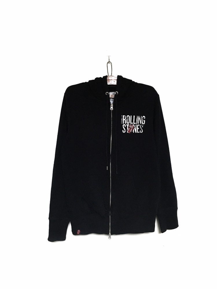 Rare! Vintage the Rolling Stones Band Bravado Big Logo Crewneck