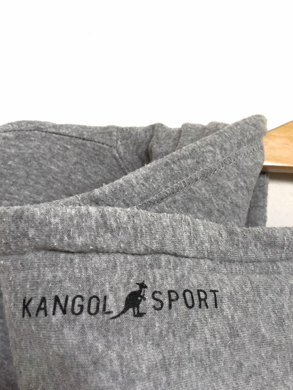Rare! Kangol Sport Big Logo Embroidery Vintage Hoodie… - Gem