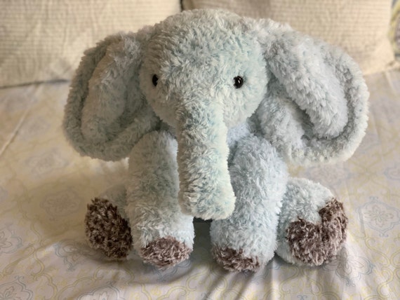 large plush elephant stuffed animal