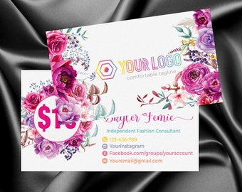 Marketing kit,Custom Roeing in the wild, Flower Rose Boho, Branding kit, Branding, Marketing for Consultant | MKRI_17