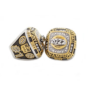 2022 Fantasy Football Ring | FFL Championship Ring and Clear Ring Display Case