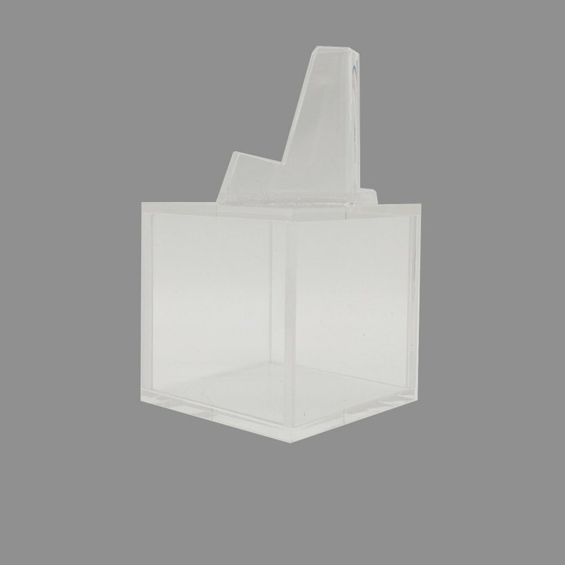 Championship Ring Display Case Box Clear Stand Holder Cube Etsy Australia