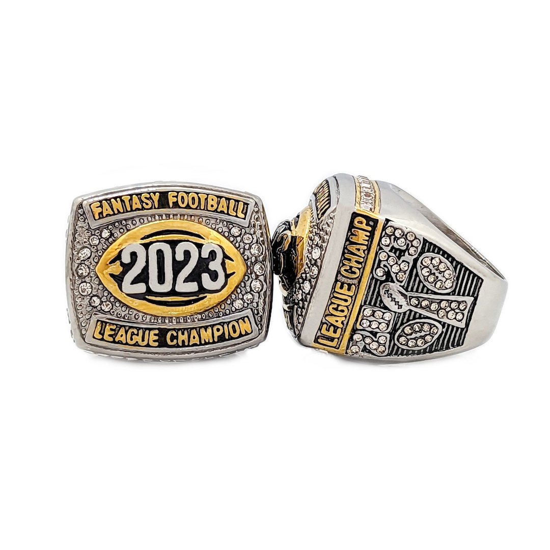 2023 Fantasy Football Ring FFL Championship Ring and Clear Etsy
