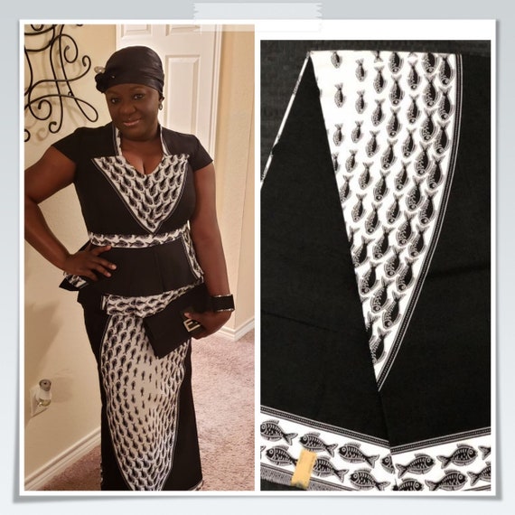 black and white kitenge designs