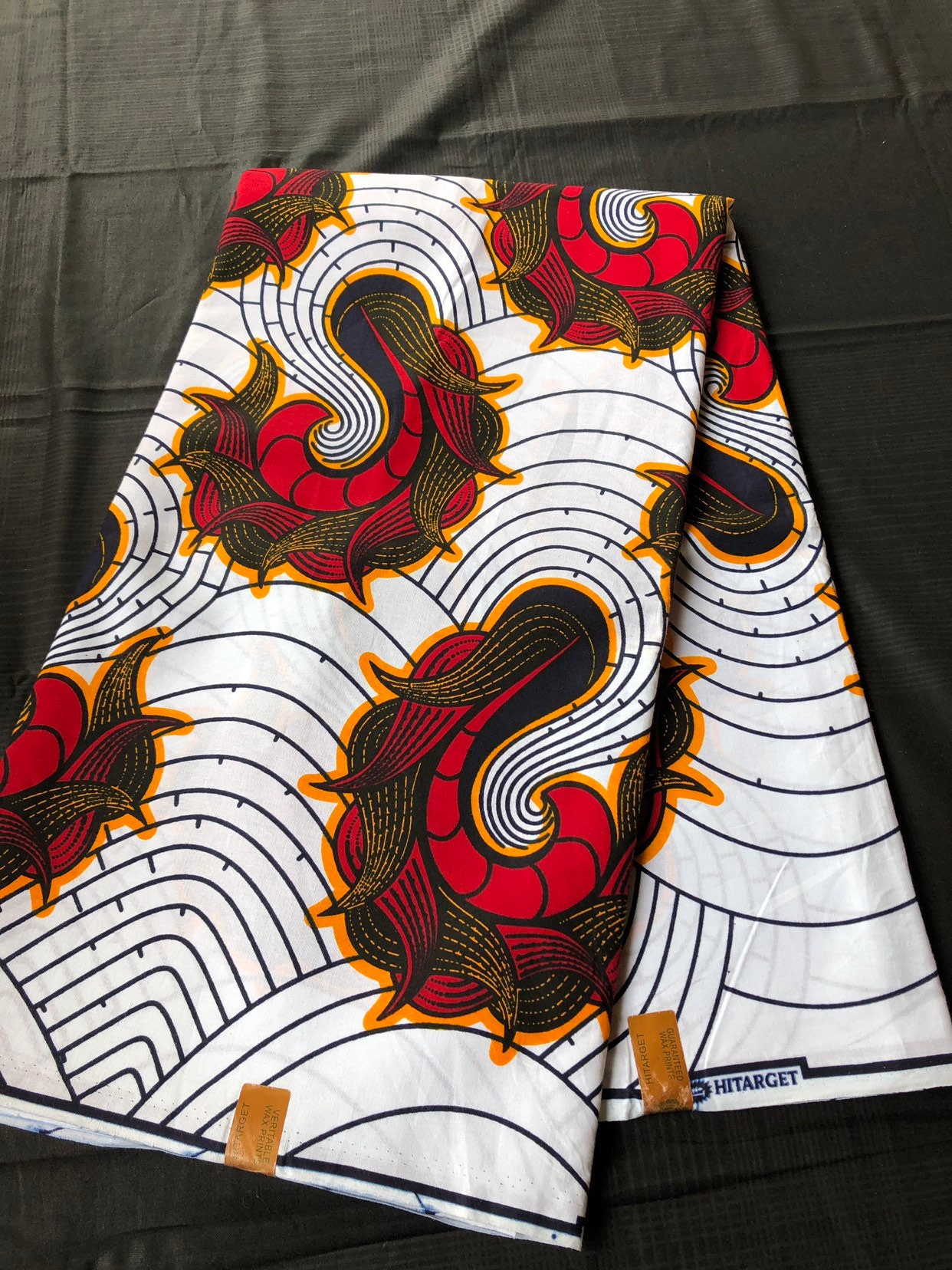red and black african dresses