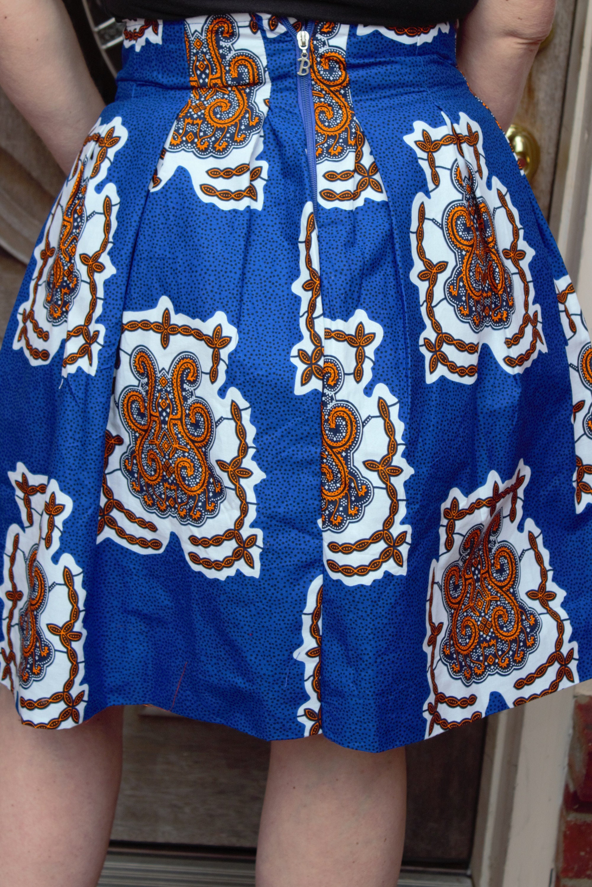 white skirt ethnic