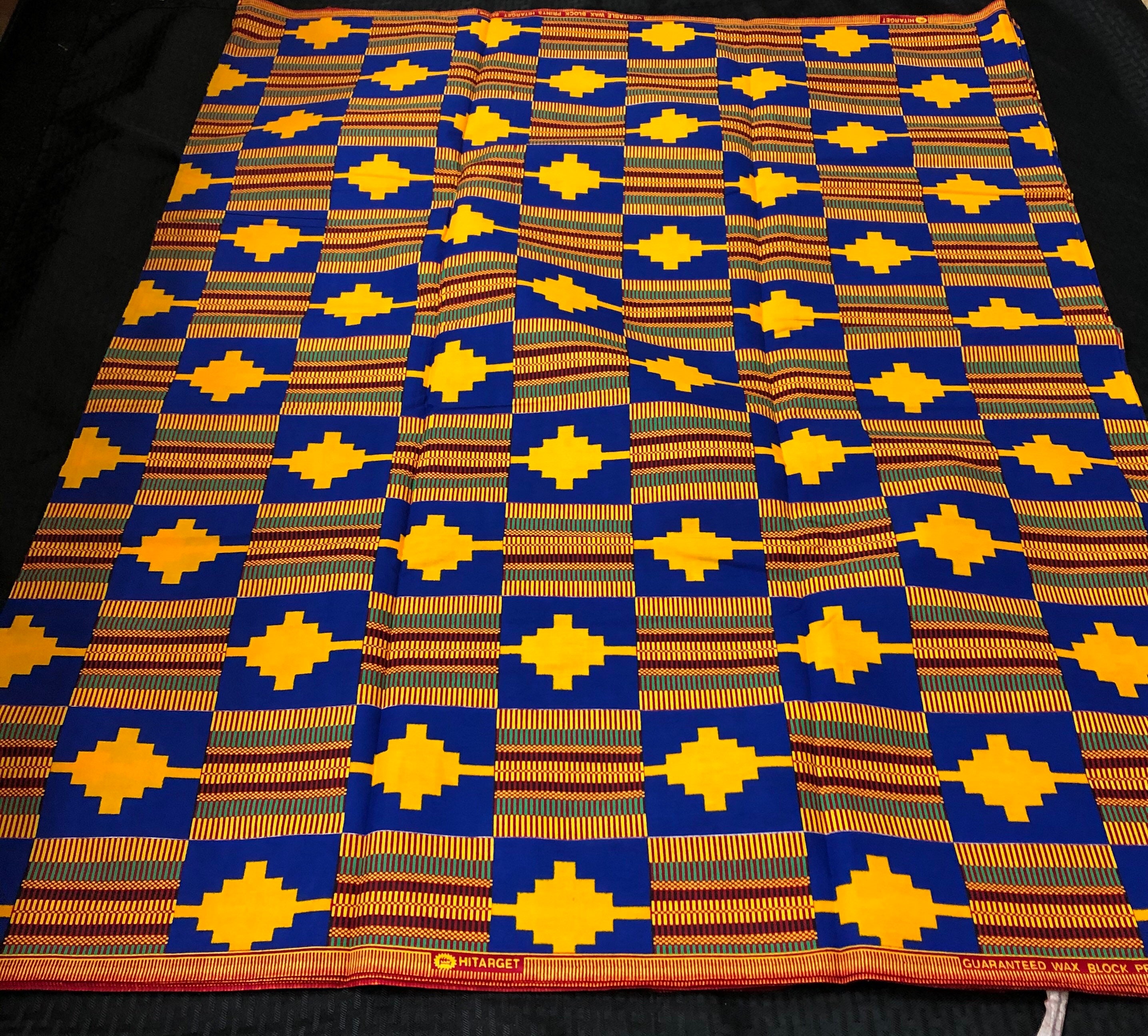 Fabric sold per yard Kente African Fabric