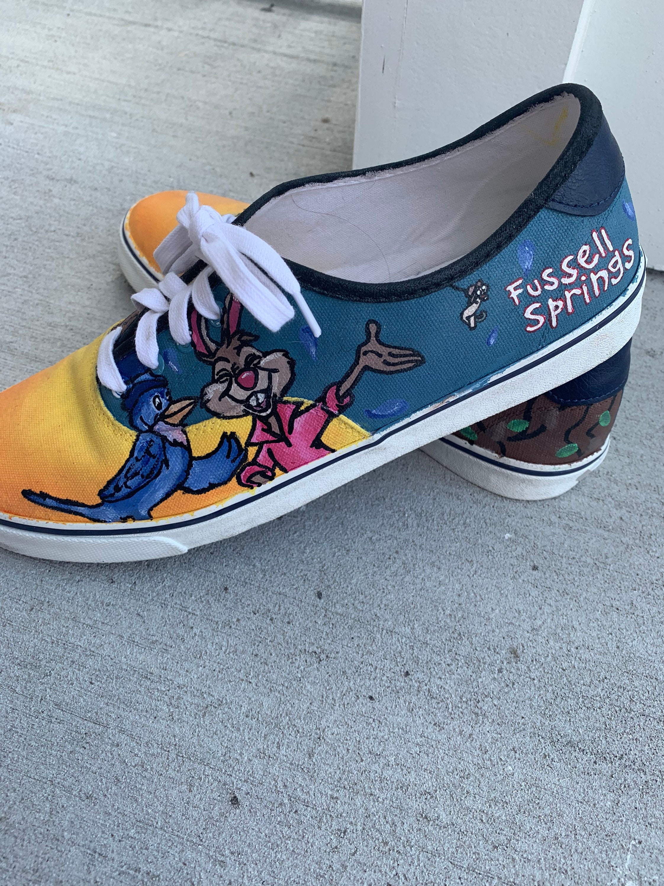 Custom Painted Adult Disney Shoes Etsy