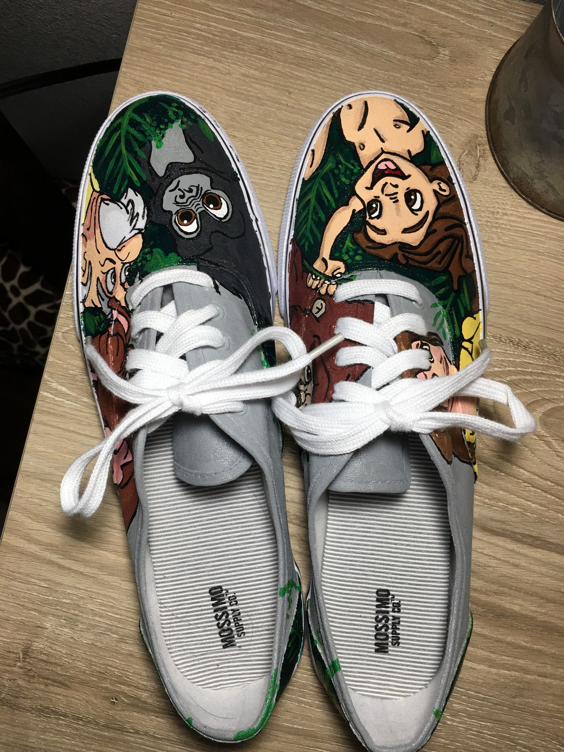 Custom Painted Adult Disney Shoes Etsy