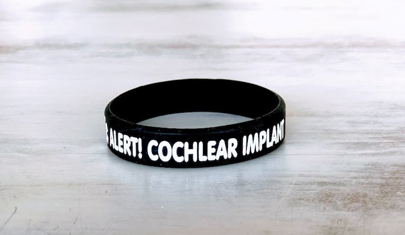 Cochlear Implant Medical Alert Bands image 5