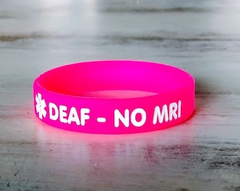 Cochlear implant cheap awareness bracelet