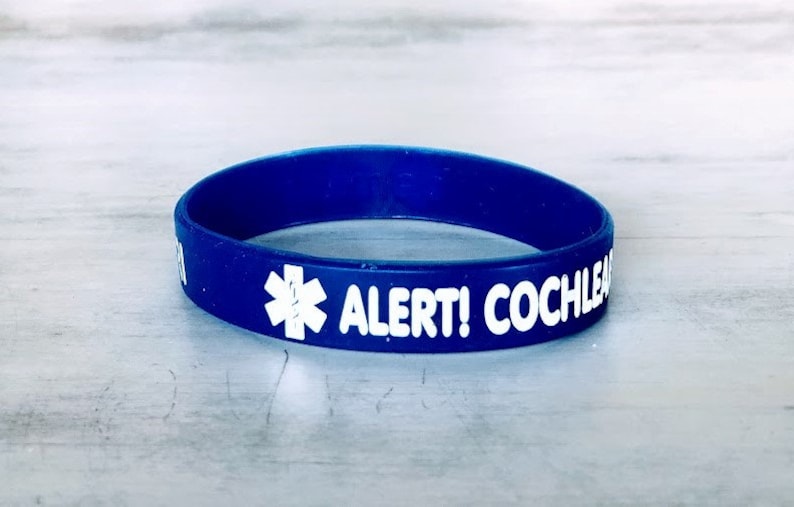 Cochlear Implant Medical Alert Bands image 6