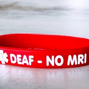 Cochlear Implant Medical Alert Bands image 4