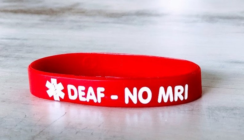 Cochlear Implant Medical Alert Bands image 4