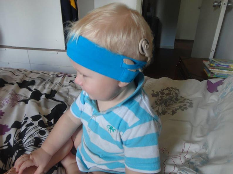 STANDARD hearinghenry Cochlear Implant Headband Age 6 mon 6 yrs image 4