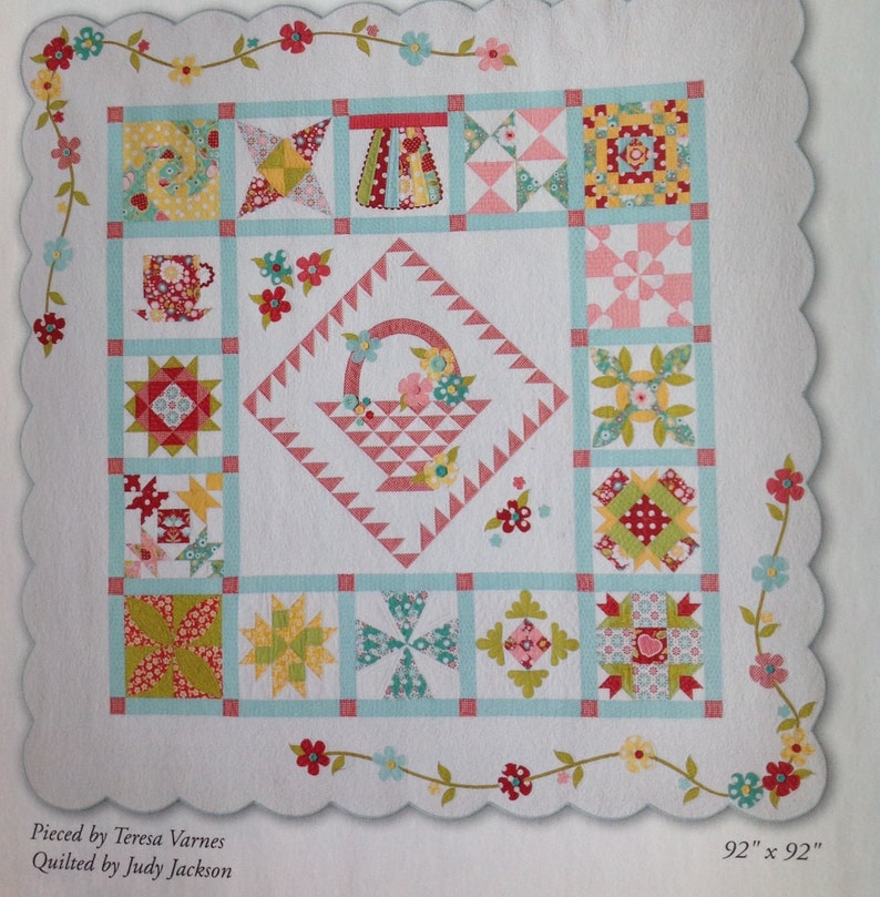 Eleanor Burns Quilt with Fabric and pattern Book to complete Etsy