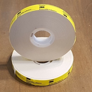 3M 928 ATG Repositionable removable Double Coated Tissue Tape 1/2 x 36 yds 2 rolls image 4