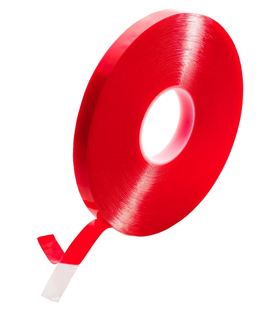 Red 8mil Doublesided Tape Extended Liner 1/2 on 3/4 X 750 Etsy