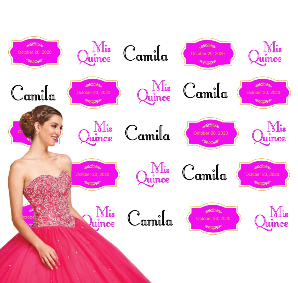 Banner para Quinceañera fiesta party attaches to walls or Etsy
