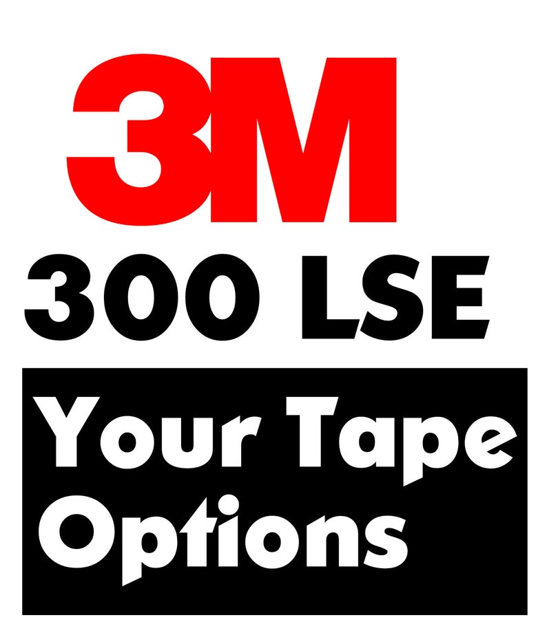 3M 300 LSE 93015LE double-sided tape sheets 14 x 8 2 sheets image 3