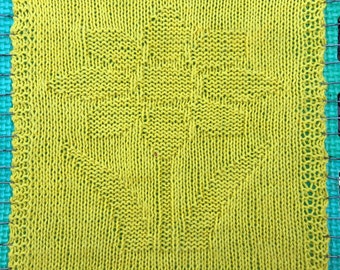 Daffodil dishcloth pattern