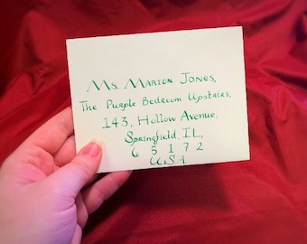 Handwritten Wizard School Acceptance Letter – Personalized Replica with Platform Ticket
