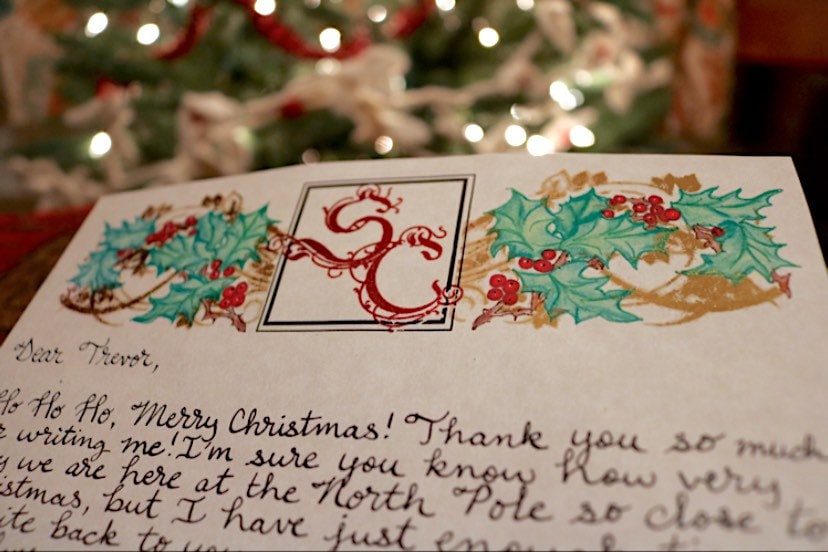 Baby's First Christmas Letter - Personalized Keepsake From Santa - Etsy