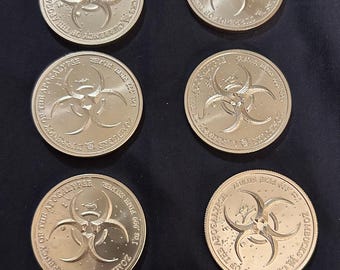 ヴィンテージ　CHRISTOFLE 　希少クリストフル象の親子s0271 Zombucks Silver Coin Collection - Etsy