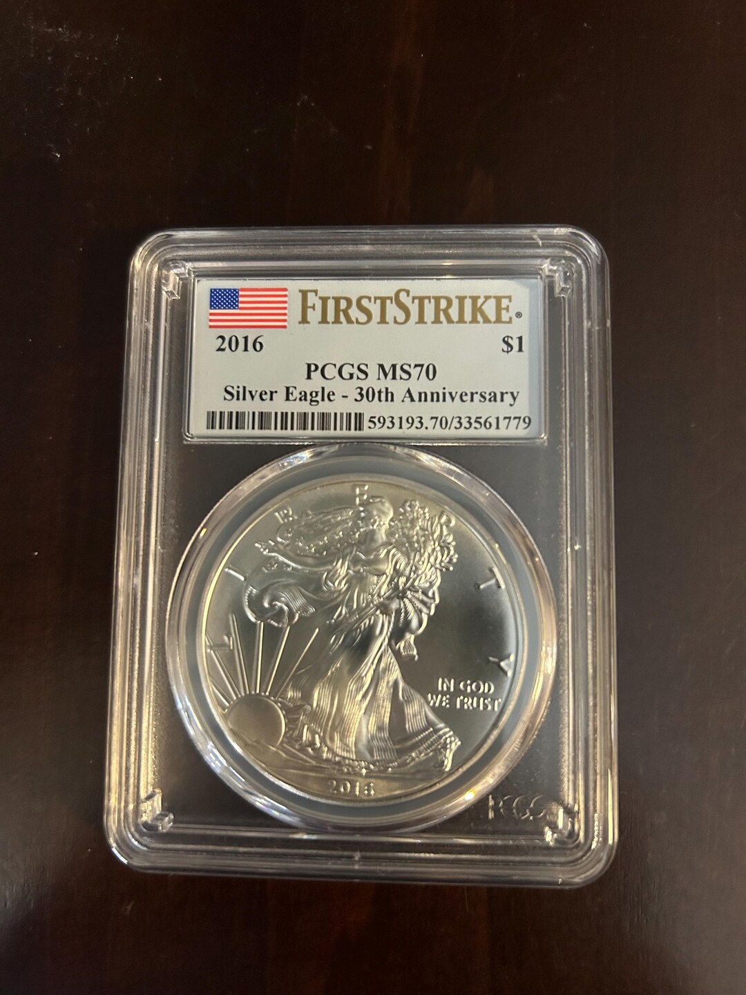 2016 MS70 30th Anniversary Silver Eagle - Etsy