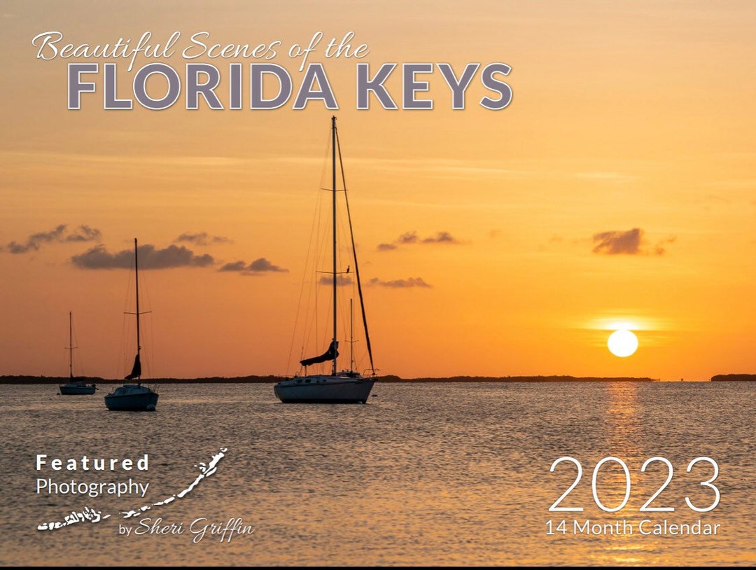 2023 Florida Keys Calendar Features Scenic Local Photography Etsy Florida Keys Calendar 2025