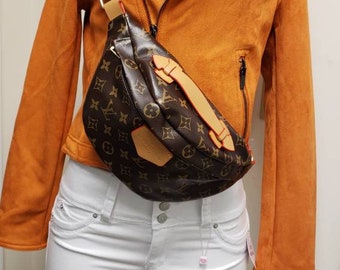 lv inspired fanny pack