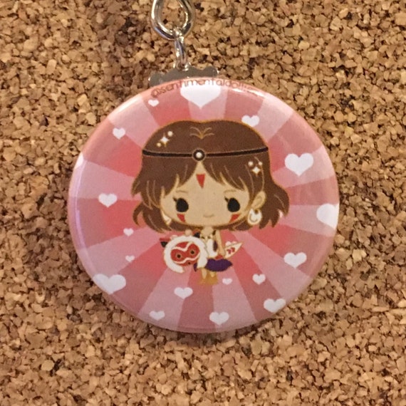 San Princess Mononoke Chibi Studio Ghibli Miyazaki