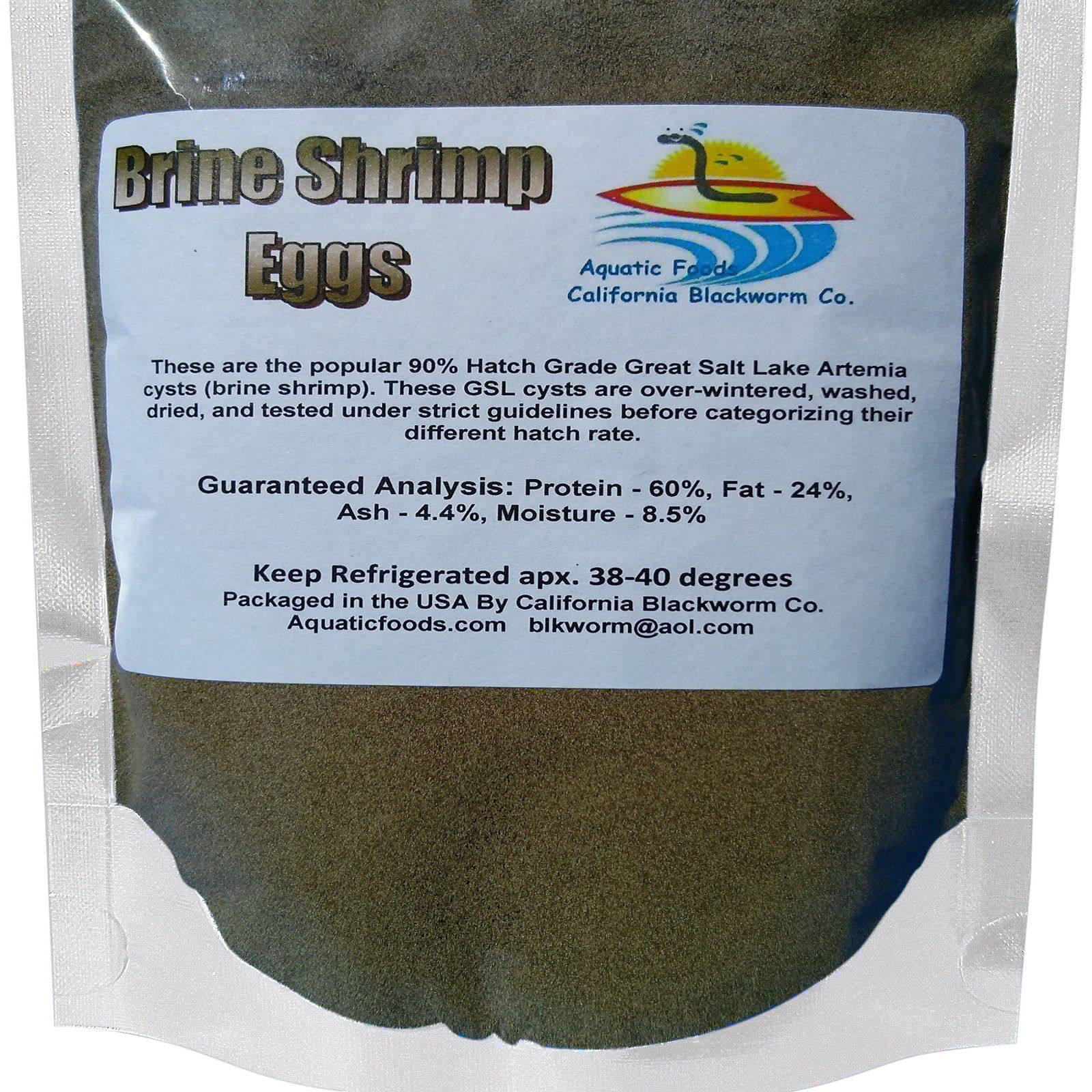 Brine Shrimp Eggs, the Popular 90% Hatch GSL Brine Shrimp Eggs -  Canada