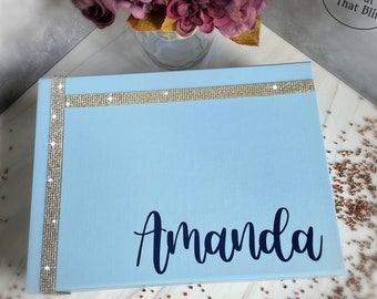 Rhinestone Bow Gift Box, Bridesmaid Proposal, Wedding Keepsake