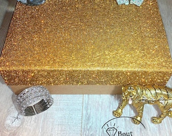 Rhinestone Gift Box: Bling Celebration Box (11x8.26x3.74in)