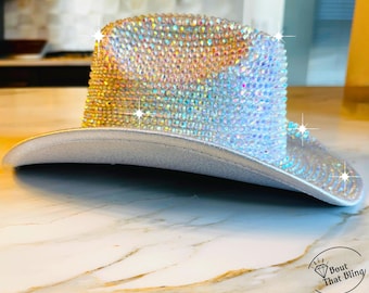 Strass Cowgirl Hut: Western Glam Junggesellinnenabschied Accessoire