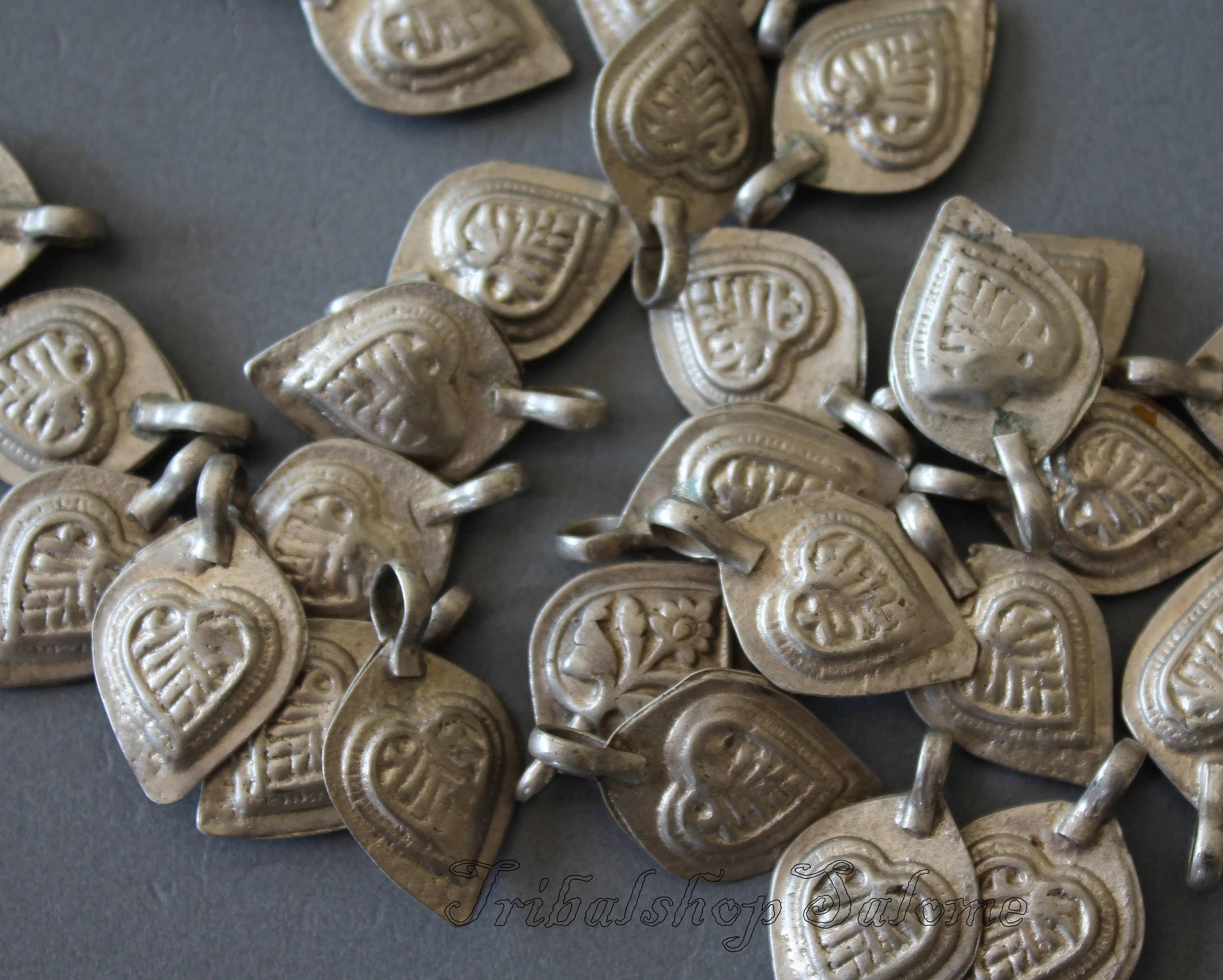 Silver Leaf Charm, Newly Made