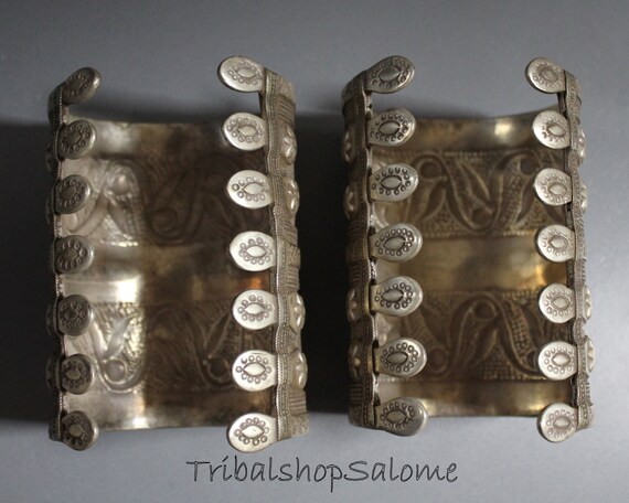 Turkmen OLOMI Solid Silver Bracelet - image 7