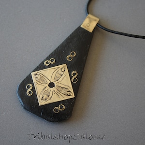 Tuareg Necklace with Ebony Amulet