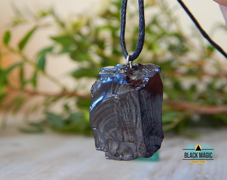 Shungite Elite Pendant Silver Orgone For Men Women Chakra
